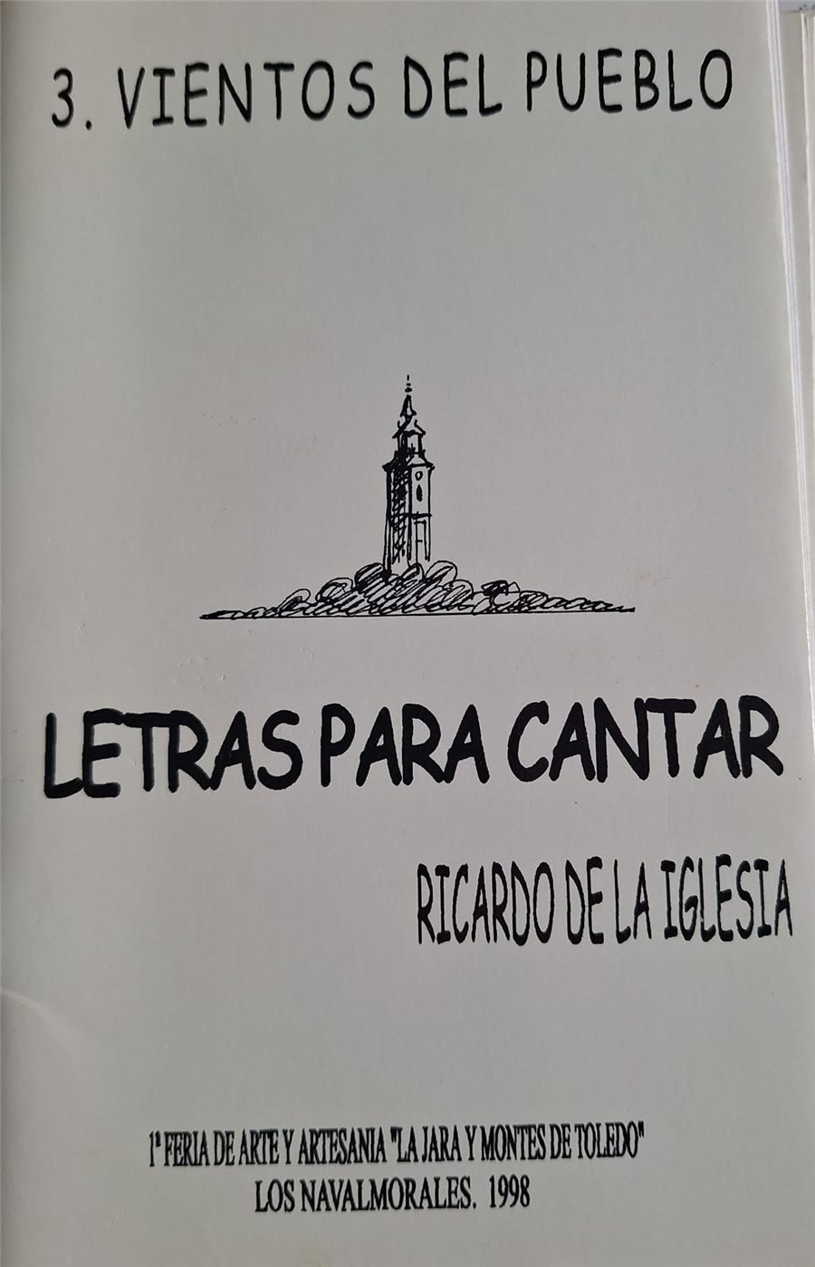 Portada de Letras para cantar