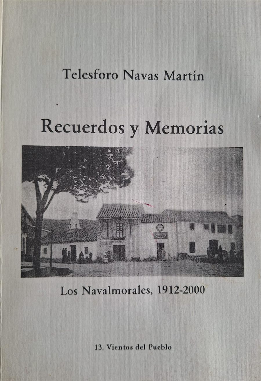 Portada de Recuerdos y memorias