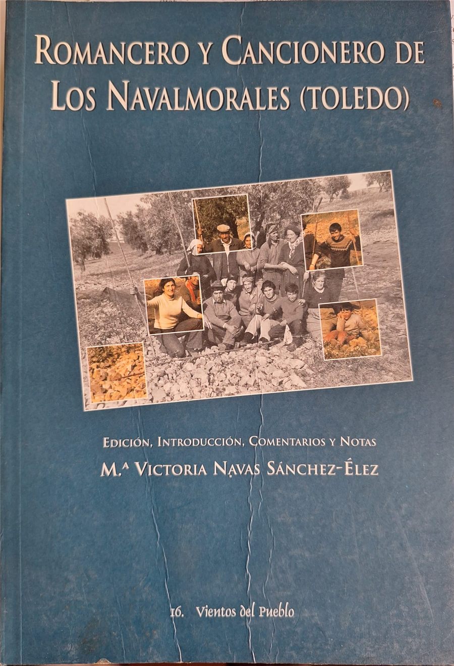 Portada del Romancero y cancionero de Los Navalmorales